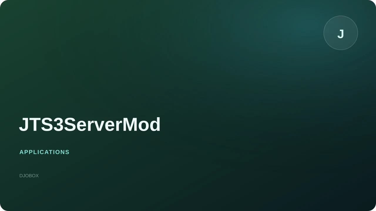 JTS3ServerMod