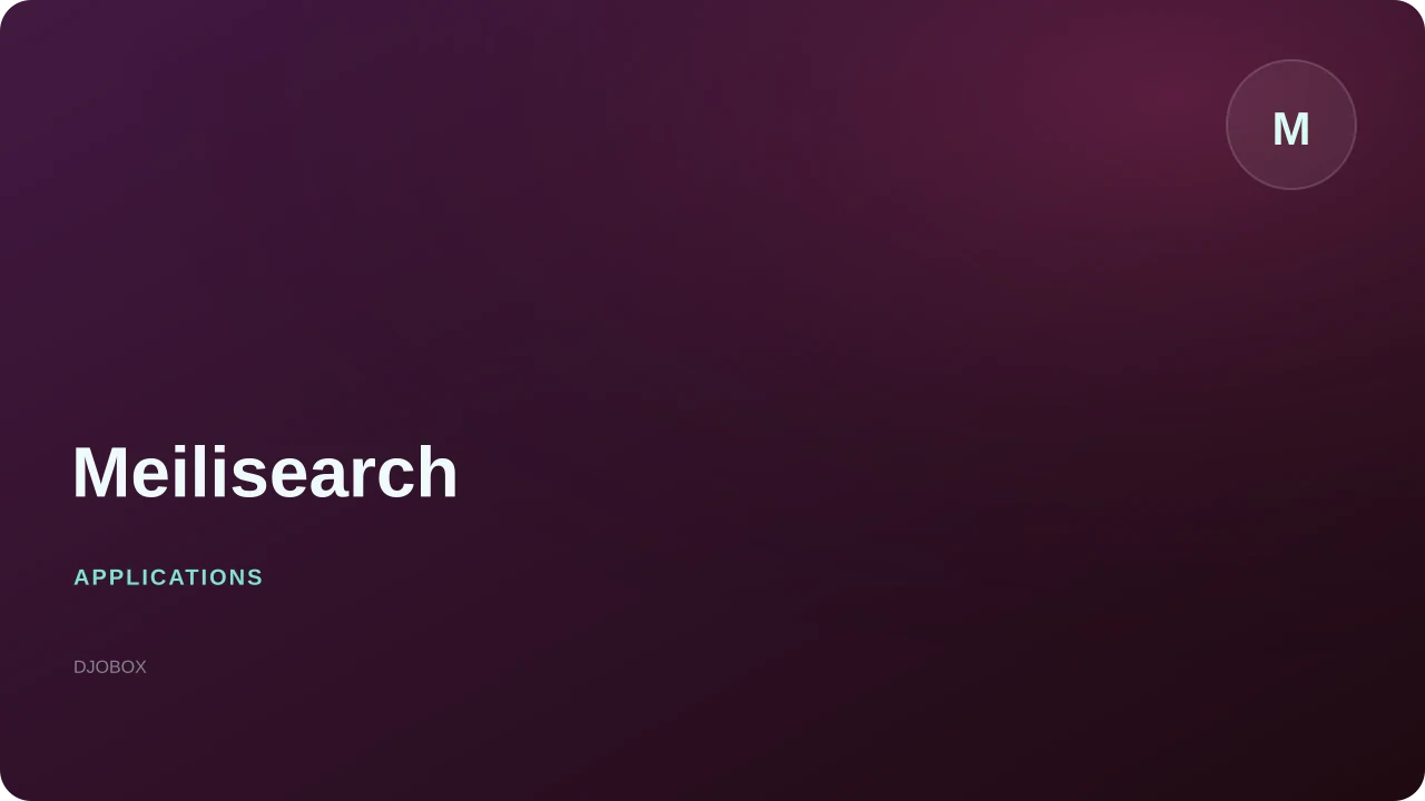 Meilisearch